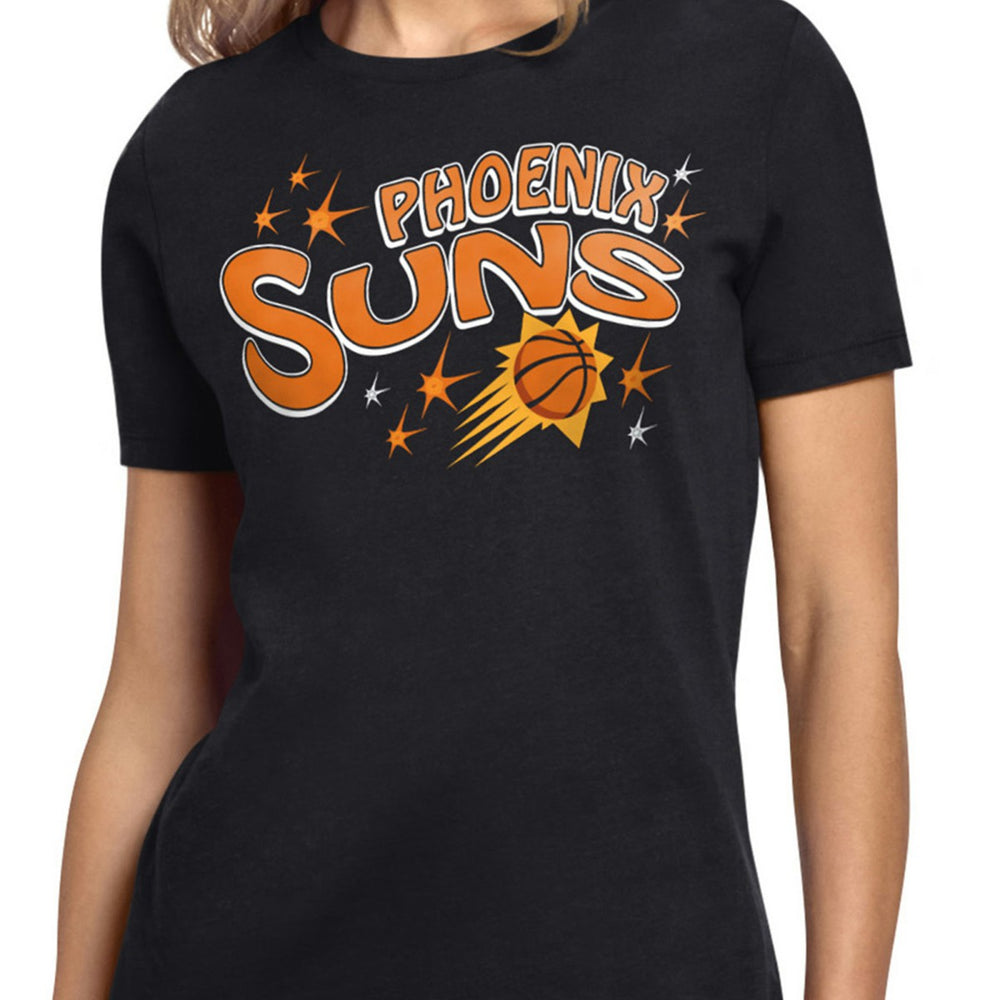 Phoenix Suns Starter Women's Fireworks T-Shirt - Black for sale
