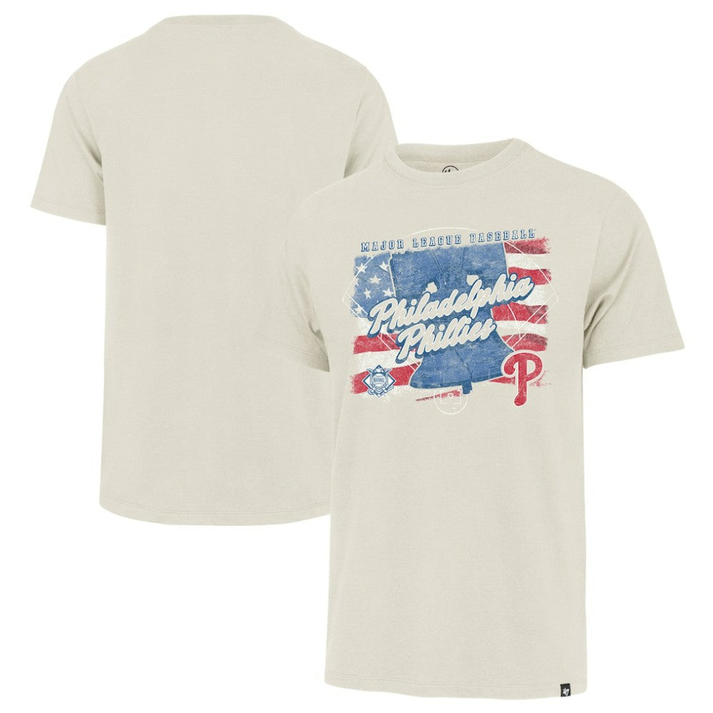Philadelphia Phillies Regional Franklin T-Shirt - Cream | 47 brand