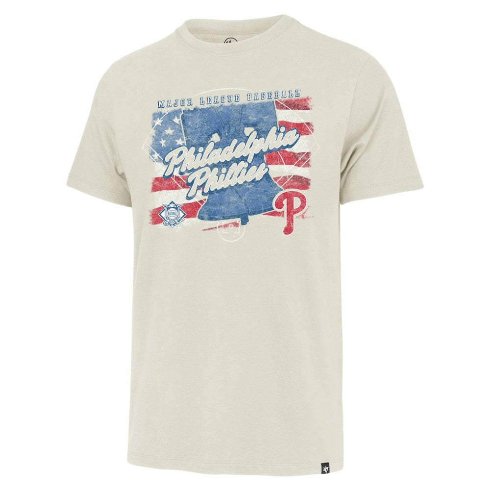 Philadelphia Phillies Regional Franklin T-Shirt - Cream | 47 brand