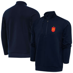 Spain National Team Antigua Genesis Quarter-Zip Pullover / Soccer Online