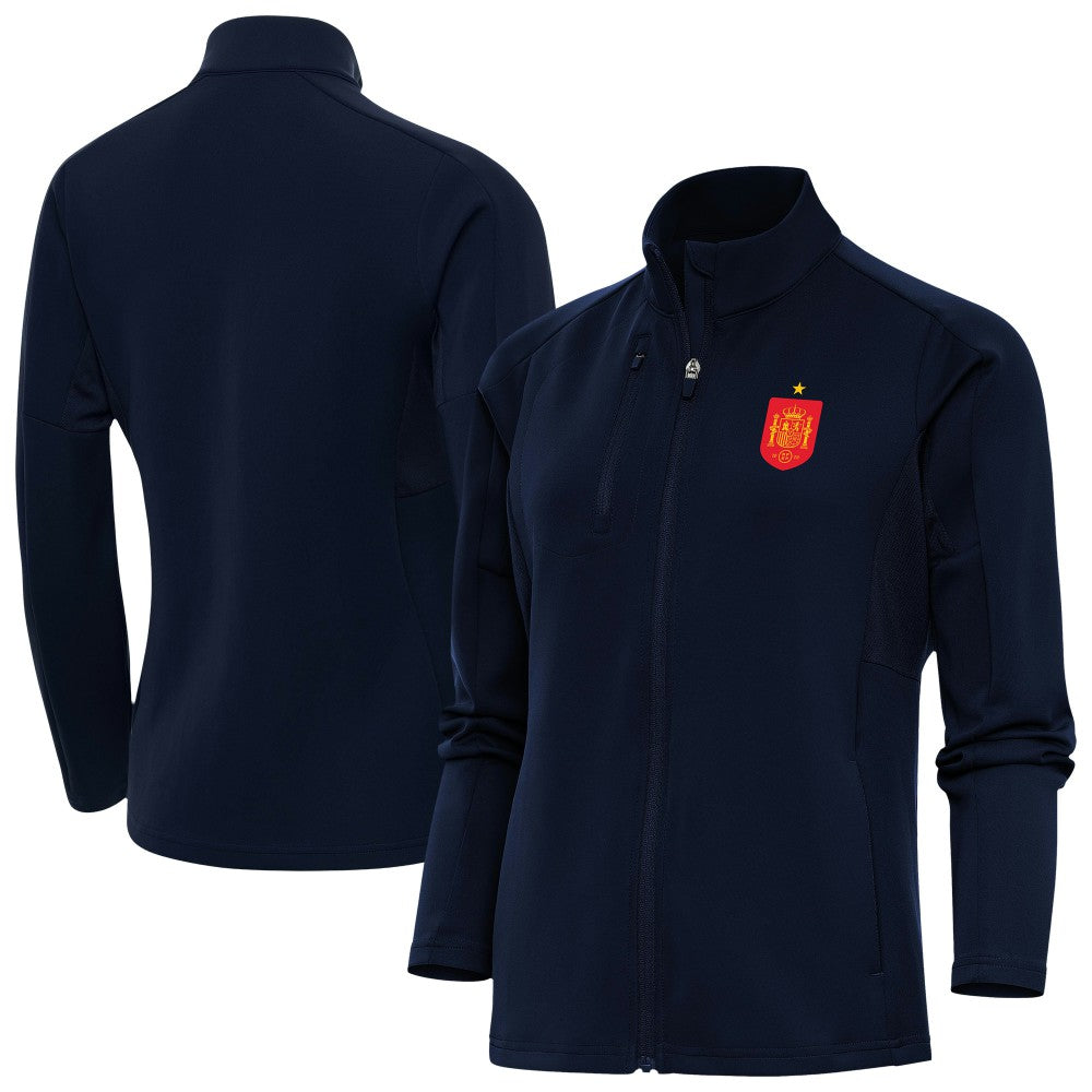 Spain National Team Antigua Women's Genesis Full-Zip Jacket / Soccer Discount