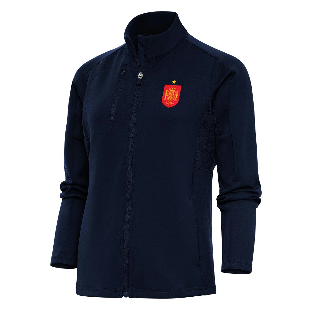 Spain National Team Antigua Women's Genesis Full-Zip Jacket / Soccer Discount