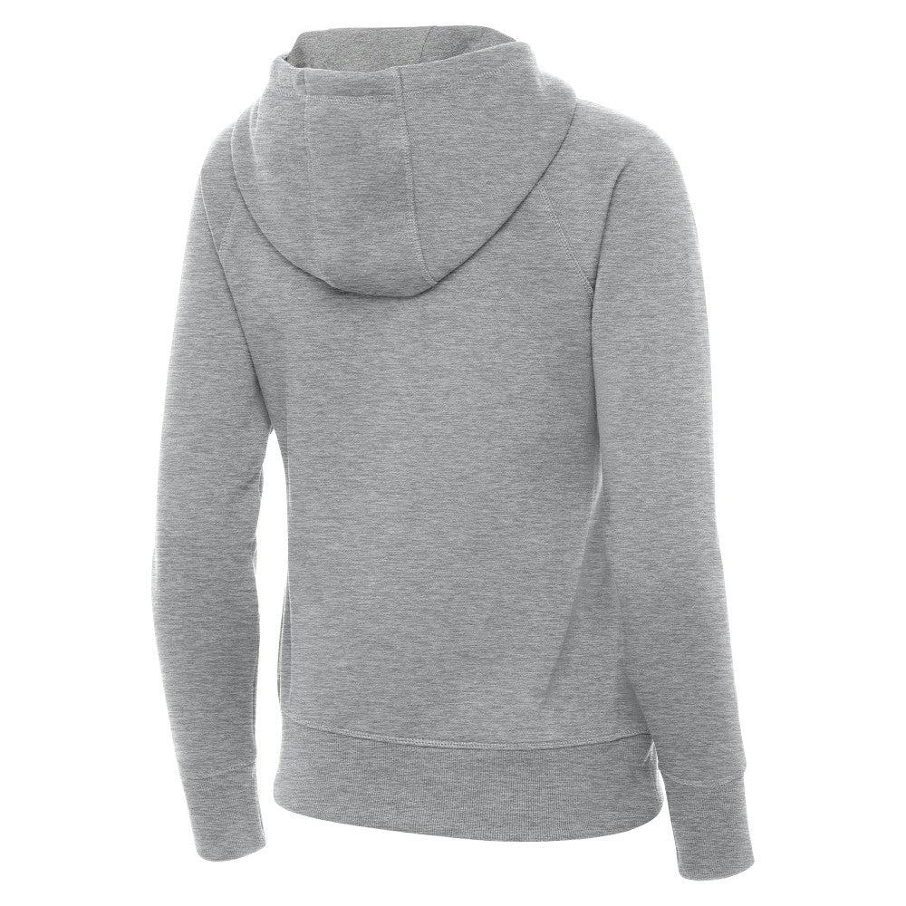 Spain National Team Antigua Women's Takeover Fleece Raglan Full-Zip Hoodie / Soccer Online