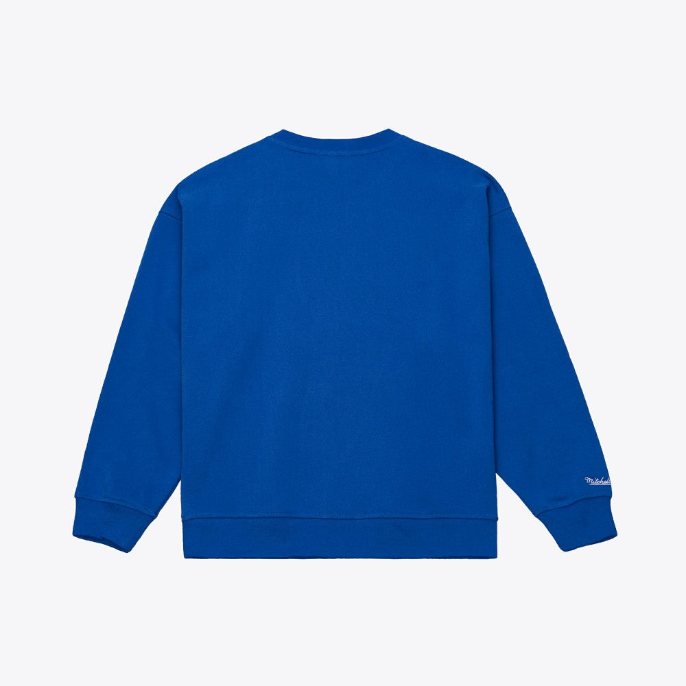 Los Angeles Dodgers Women's Script Sweatshirt - Royal | Mitchell & Ness