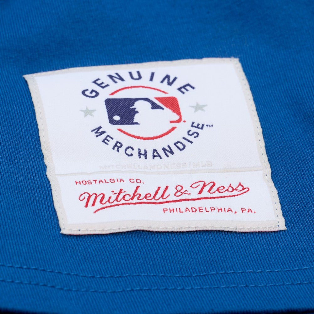 Chicago Cubs Women's Pep Rally Cropped Boxy T-Shirt - Royal | Mitchell & Ness