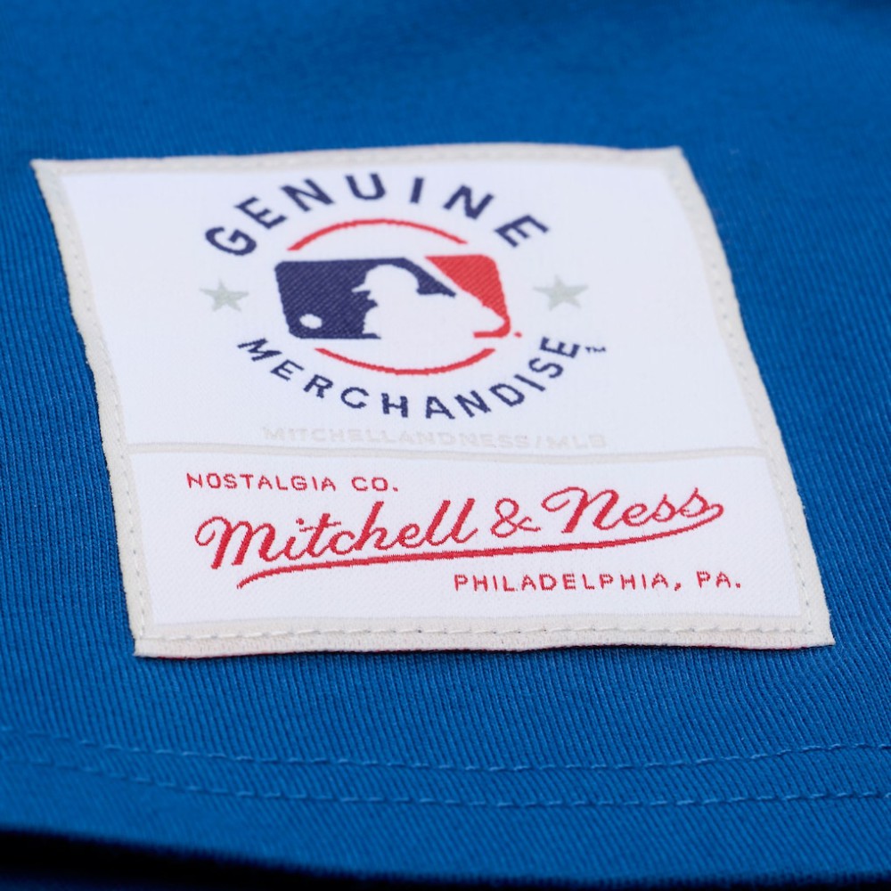Los Angeles Dodgers Women's Pep Rally Cropped Boxy T-Shirt - Royal | Mitchell & Ness