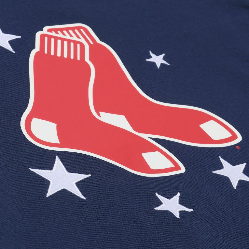 Boston Red Sox Women's Pep Rally Sweatshirt - Navy | Mitchell & Ness