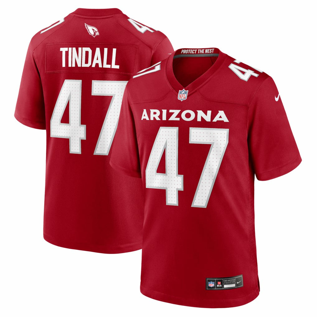 NFL Arizona Cardinals Channing Tindall  Team Game Jersey