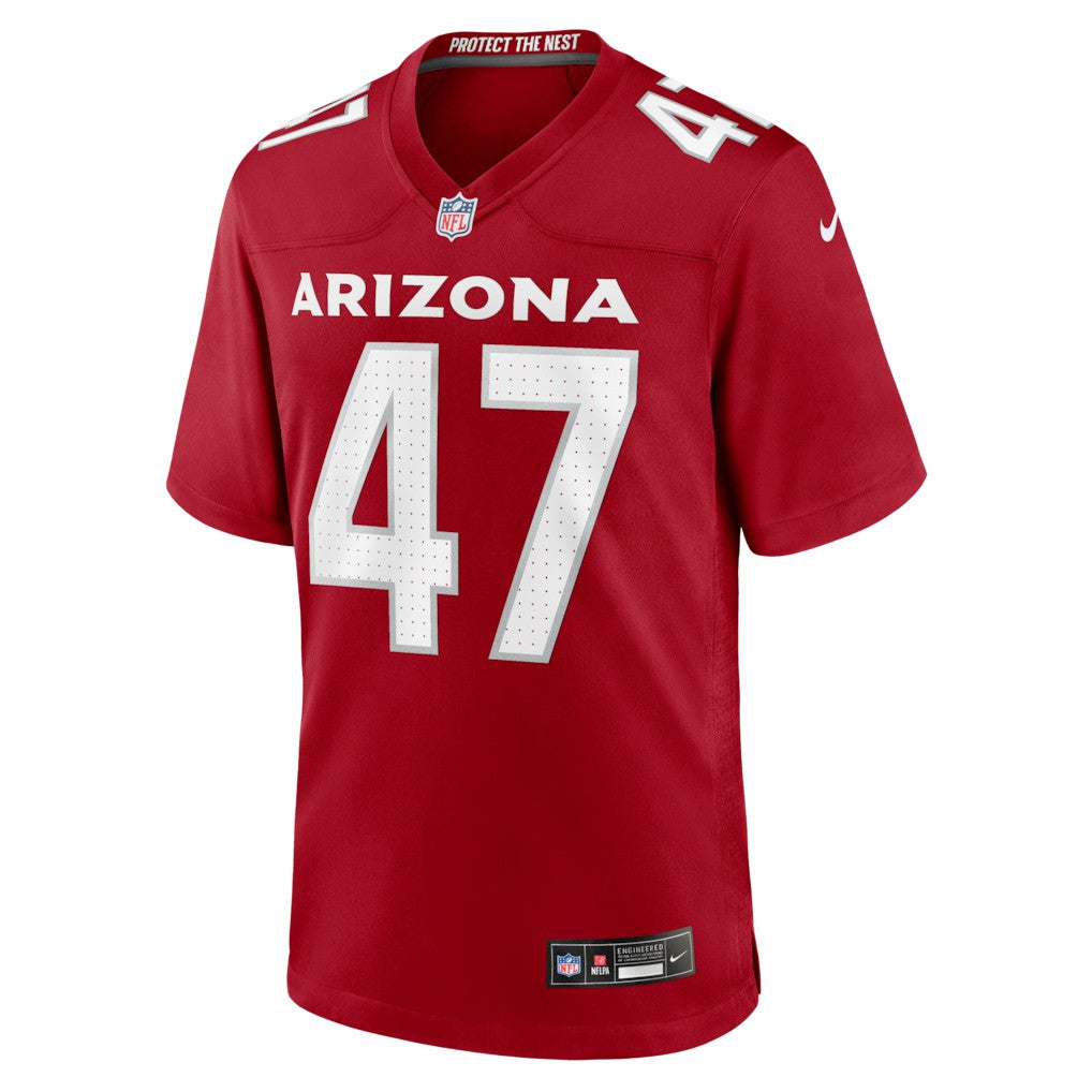 NFL Arizona Cardinals Channing Tindall  Team Game Jersey