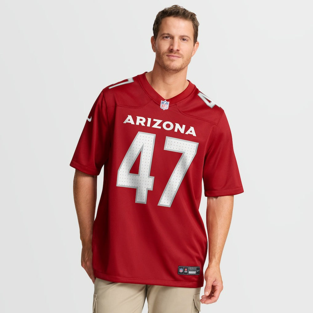 NFL Arizona Cardinals Channing Tindall  Team Game Jersey