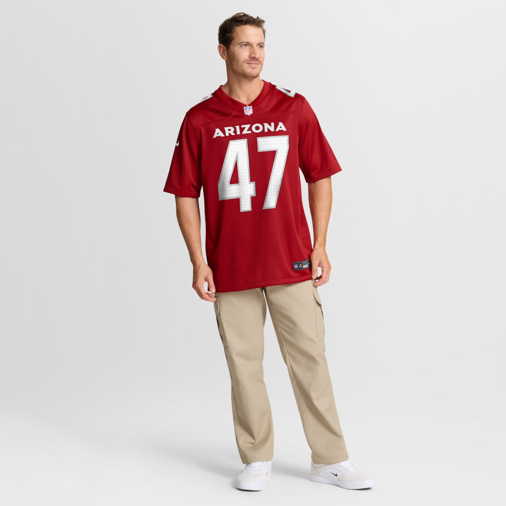 NFL Arizona Cardinals Channing Tindall  Team Game Jersey