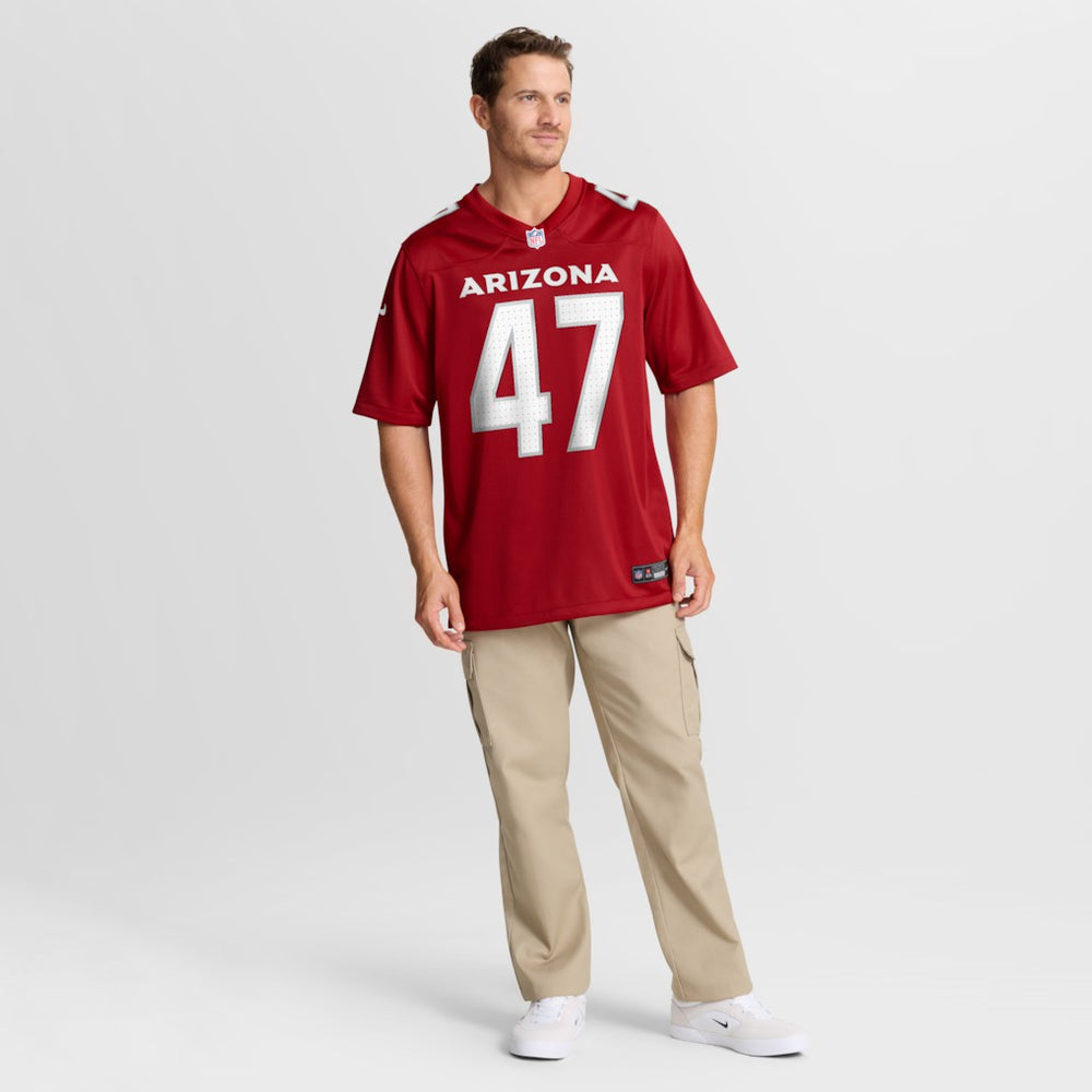NFL Arizona Cardinals Channing Tindall  Team Game Jersey