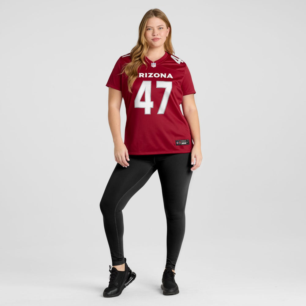 NFL Arizona Cardinals Channing Tindall  Women's Team Game Jersey