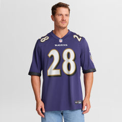 NFL Baltimore Ravens Taven Bryan  Team Game Jersey