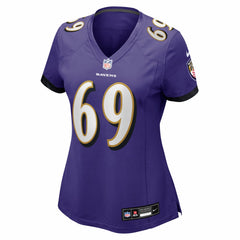 NFL Baltimore Ravens Josh Tupou  Women's Team Game Jersey