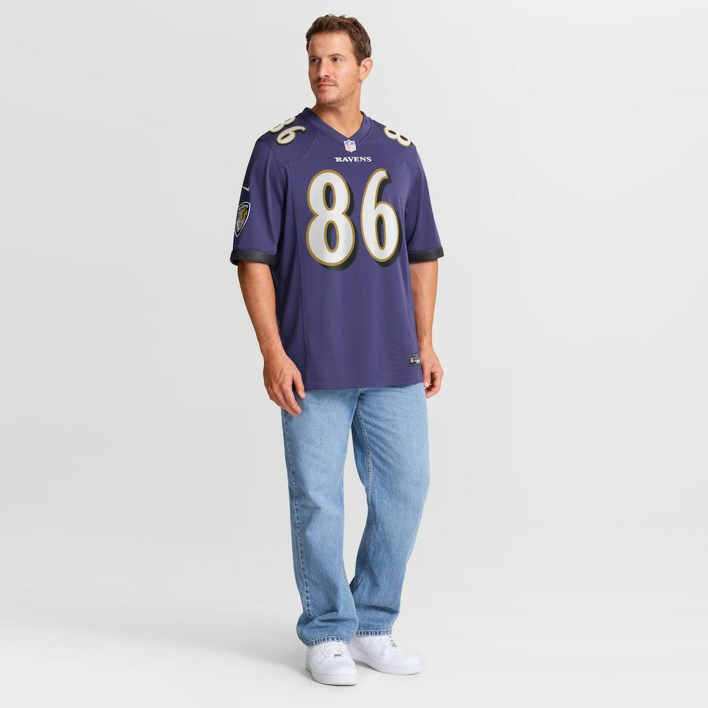 NFL Baltimore Ravens Cornelius Johnson  Team Game Jersey