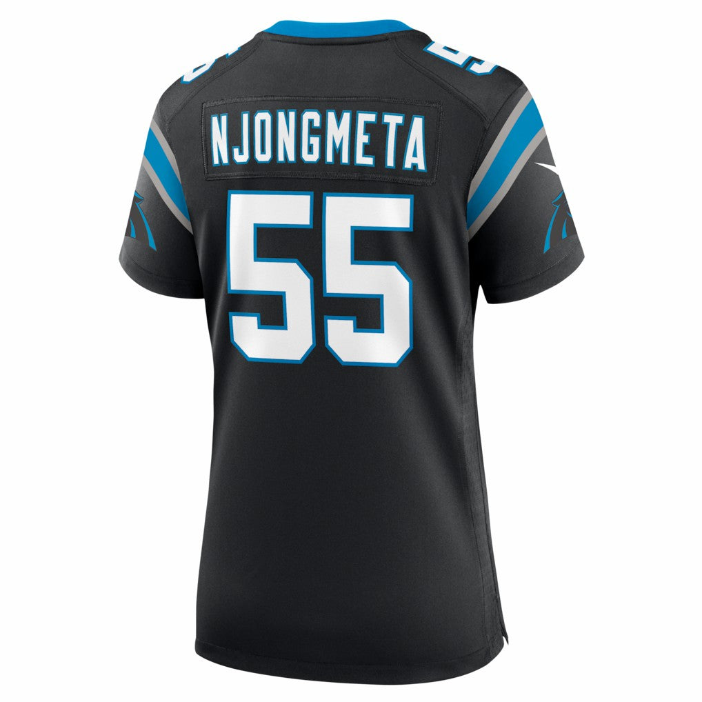 NFL Carolina Panthers Maema Njongmeta  Women's Team Game Jersey