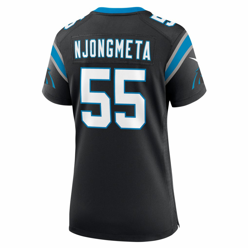 NFL Carolina Panthers Maema Njongmeta  Women's Team Game Jersey