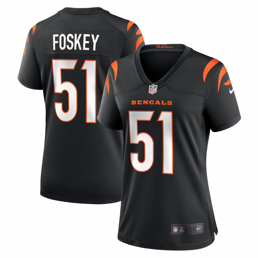 NFL Cincinnati Bengals Isaiah Foskey  Women's Team Game Jersey