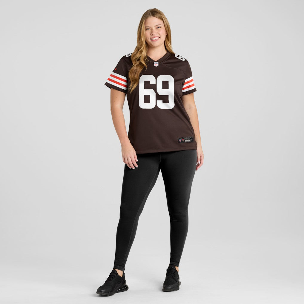 NFL Cleveland Browns Tyre Phillips  Women's Team Game Jersey