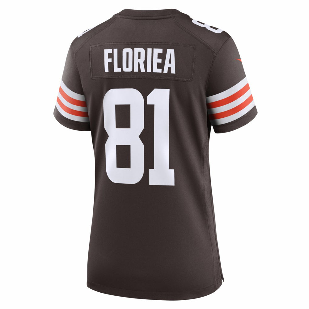 NFL Cleveland Browns Luke Floriea  Women's Team Game Jersey