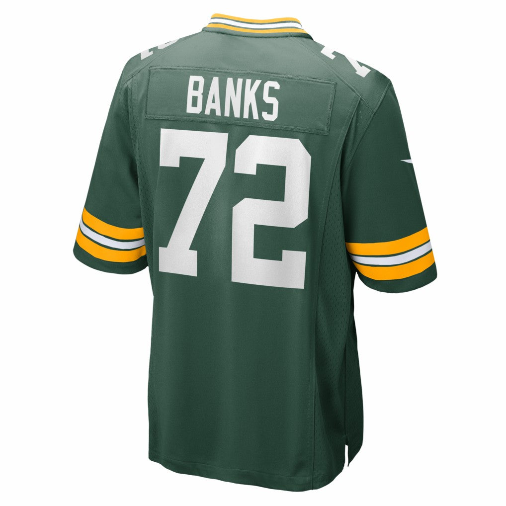 NFL Green Bay Packers Brant Banks  Team Game Jersey
