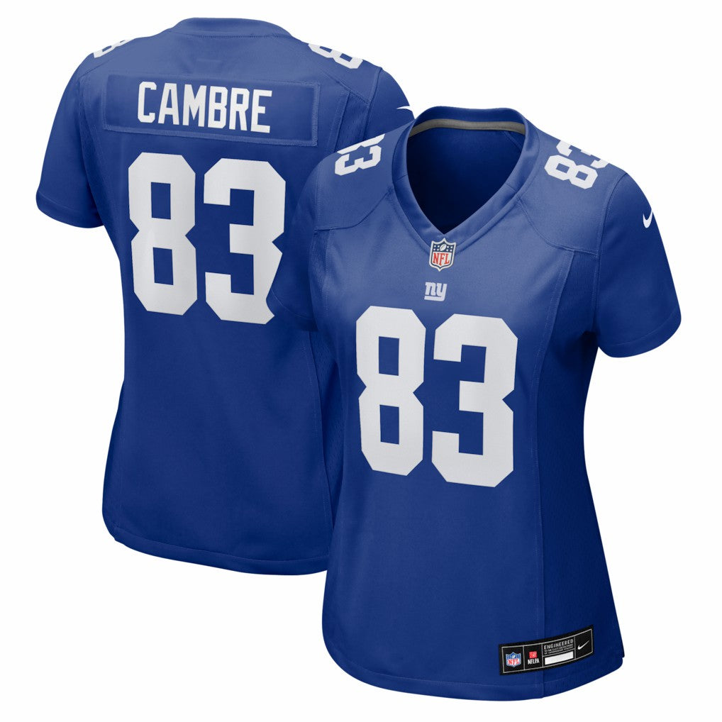 NFL New York Giants Dalen Cambre  Women's Team Game Jersey