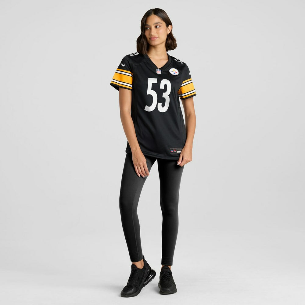 NFL Pittsburgh Steelers JaWhaun Bentley  Women's Team Game Jersey