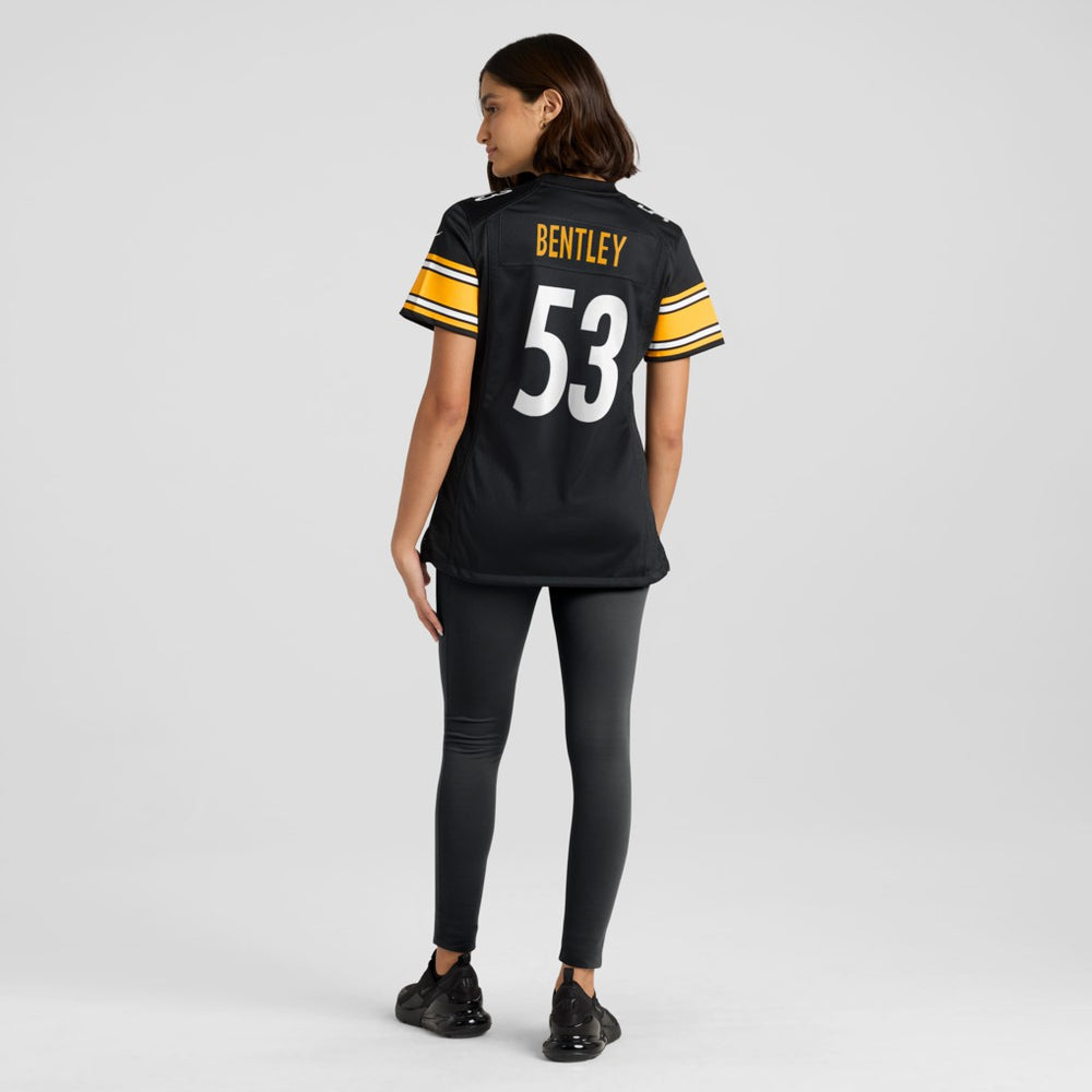 NFL Pittsburgh Steelers JaWhaun Bentley  Women's Team Game Jersey