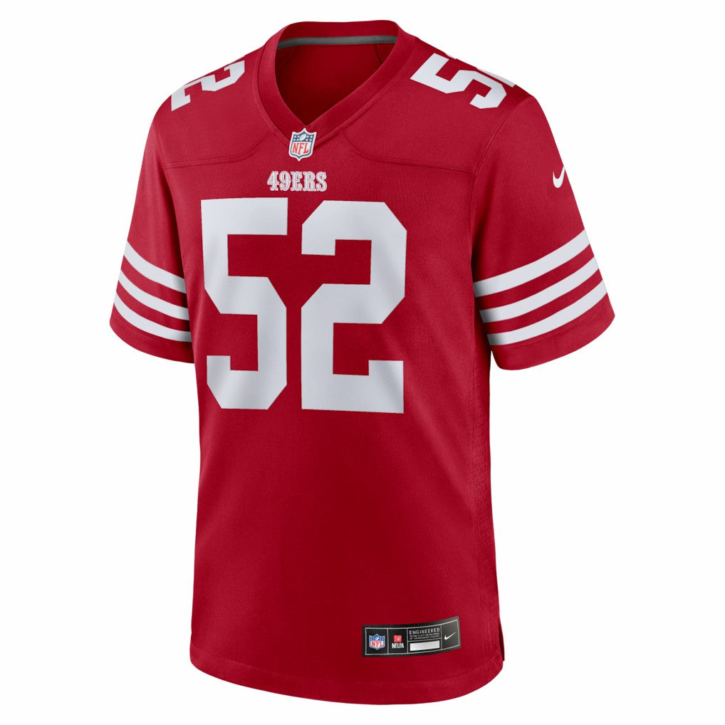 NFL San Francisco 49ers Messiah Swinson  Team Game Jersey
