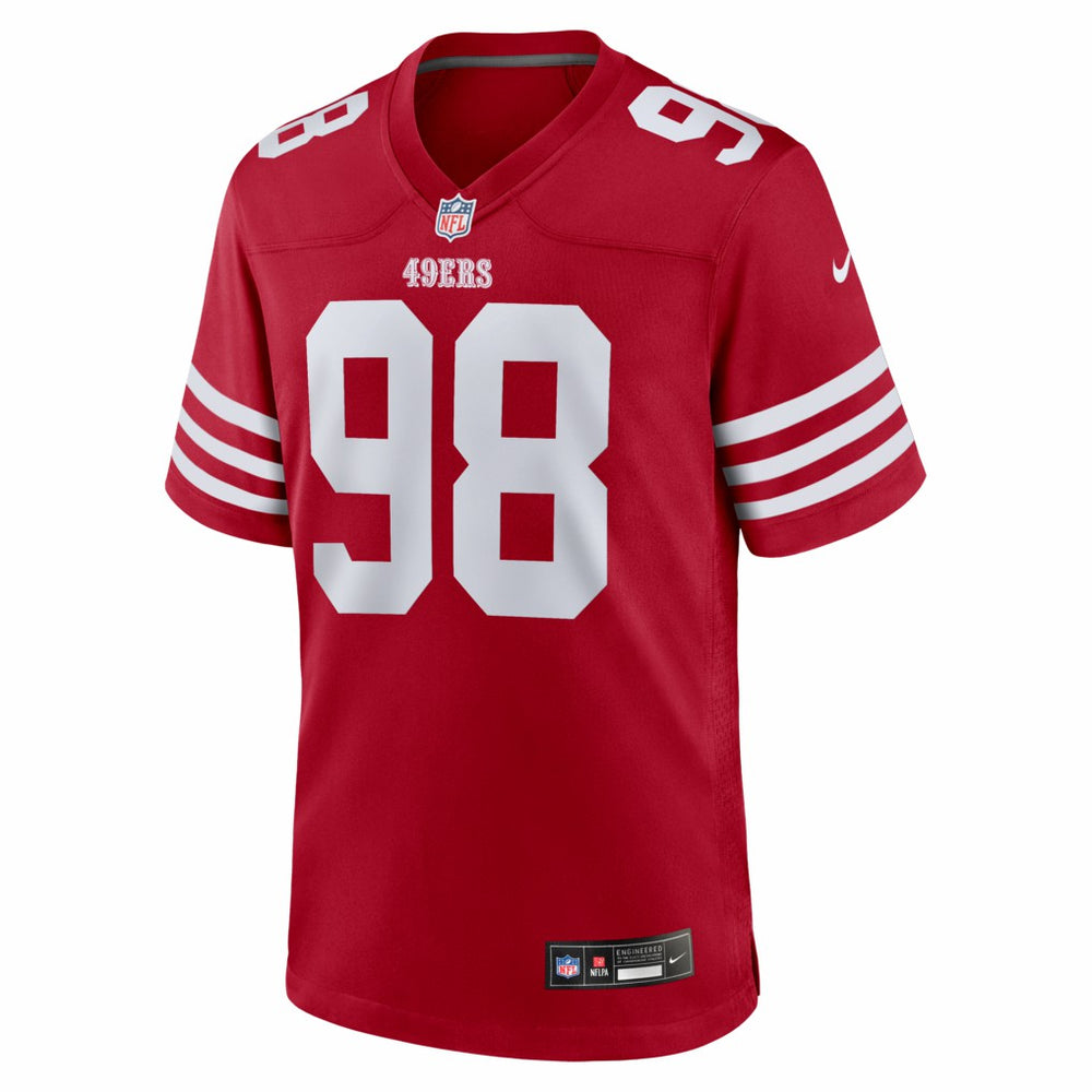 NFL San Francisco 49ers Messiah Swinson  Team Game Jersey