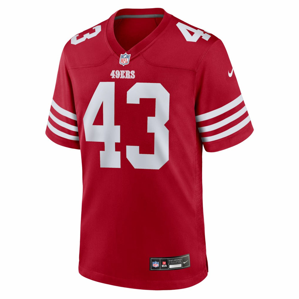 NFL San Francisco 49ers Messiah Swinson  Team Game Jersey