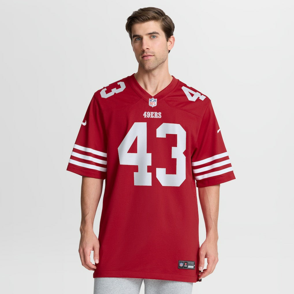 NFL San Francisco 49ers Messiah Swinson  Team Game Jersey