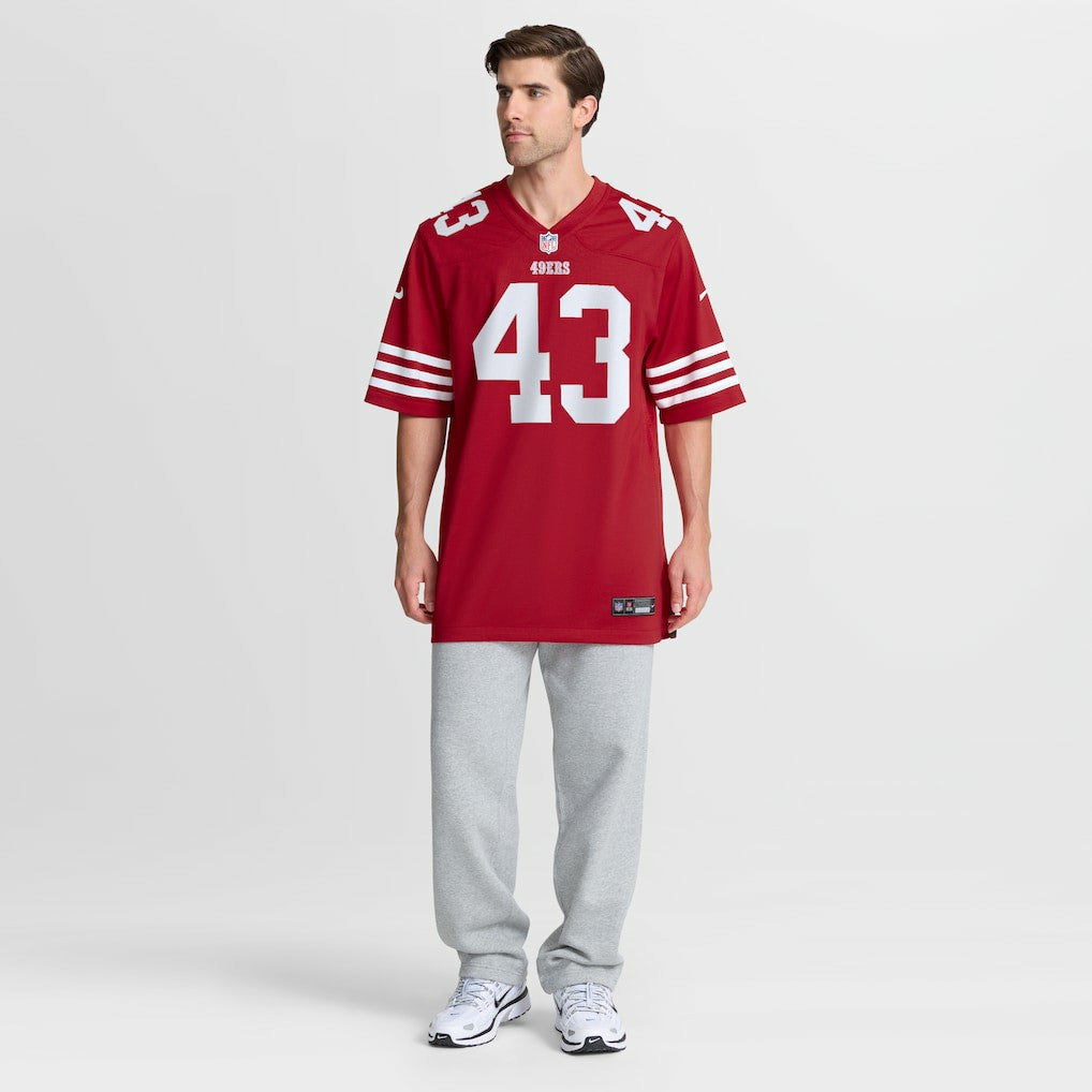 NFL San Francisco 49ers Messiah Swinson  Team Game Jersey