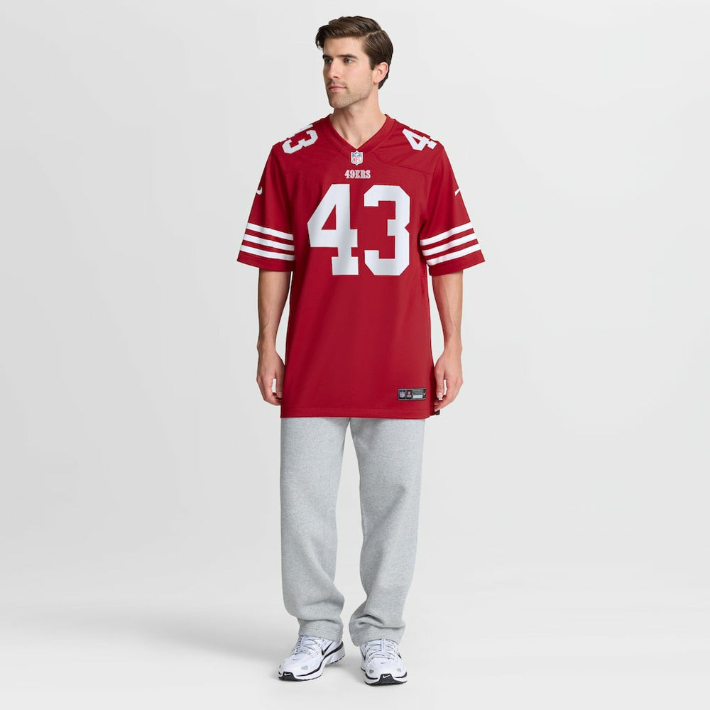 NFL San Francisco 49ers Messiah Swinson  Team Game Jersey