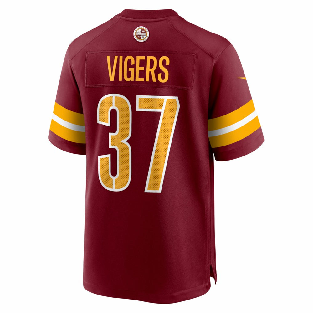 NFL Washington Commanders Car'lin Vigers  Team Game Jersey