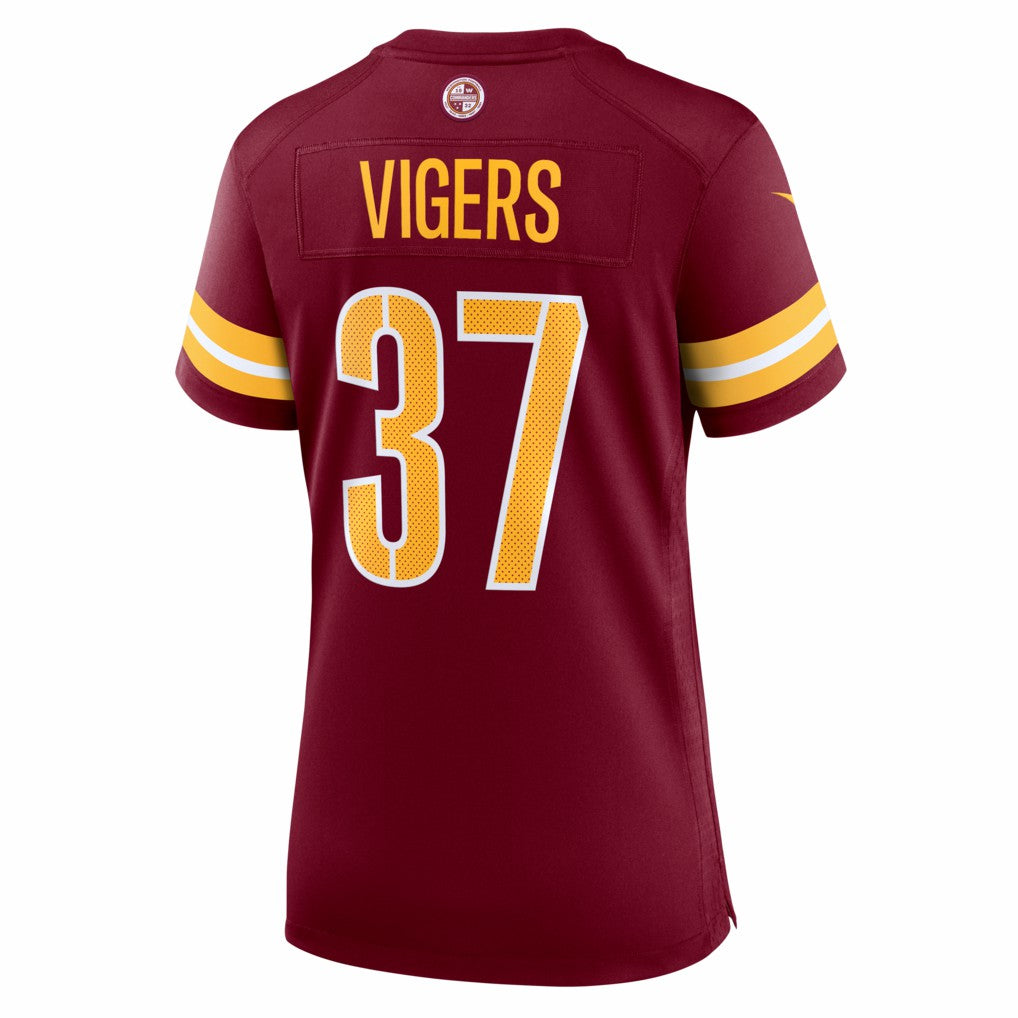 NFL Washington Commanders Car'lin Vigers  Women's Team Game Jersey