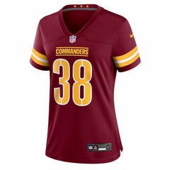 NFL Washington Commanders Chase Edmonds  Women's Team Game Jersey