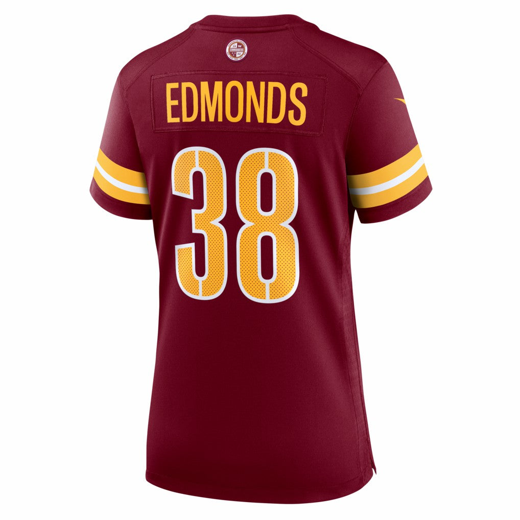 NFL Washington Commanders Chase Edmonds  Women's Team Game Jersey