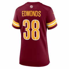 NFL Washington Commanders Chase Edmonds  Women's Team Game Jersey