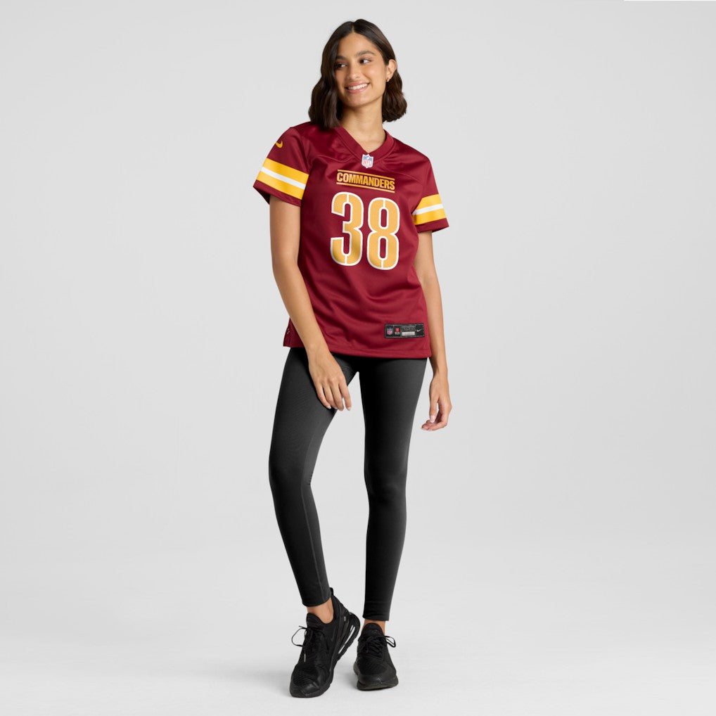 NFL Washington Commanders Chase Edmonds  Women's Team Game Jersey
