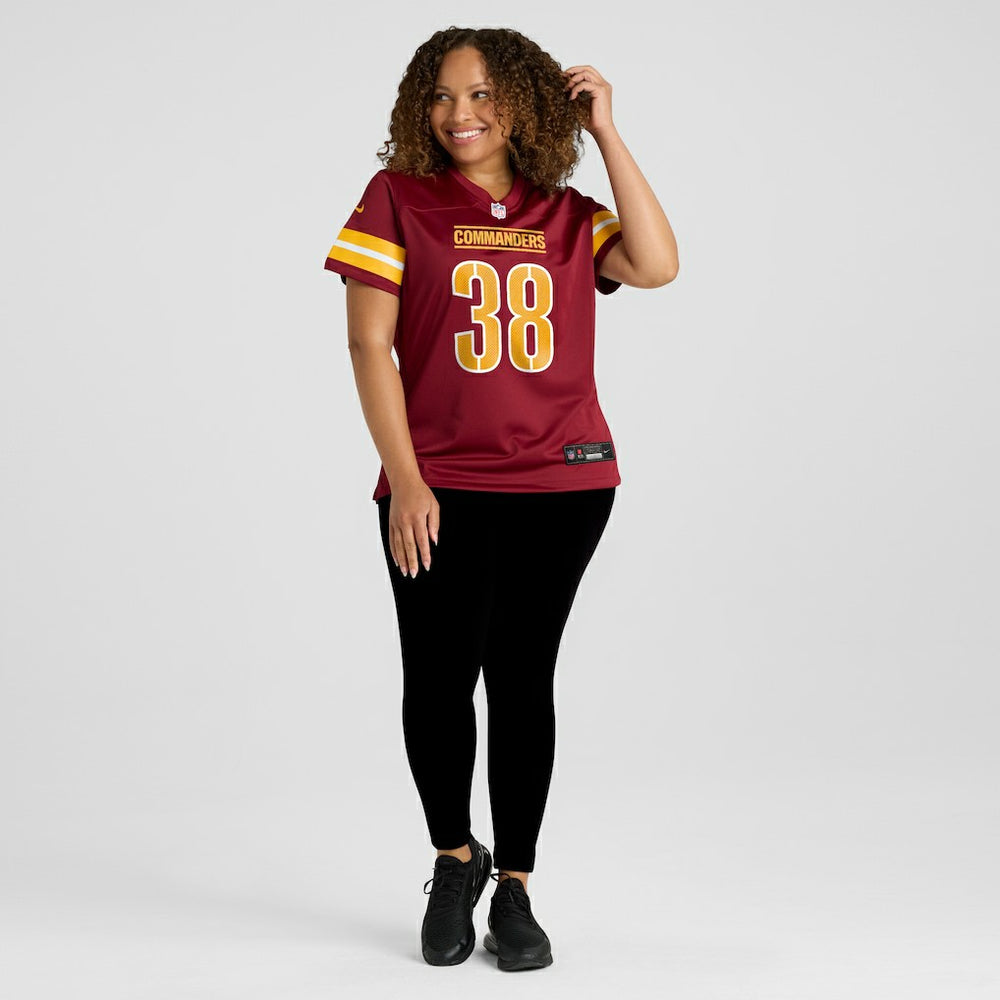 NFL Washington Commanders Chase Edmonds  Women's Team Game Jersey