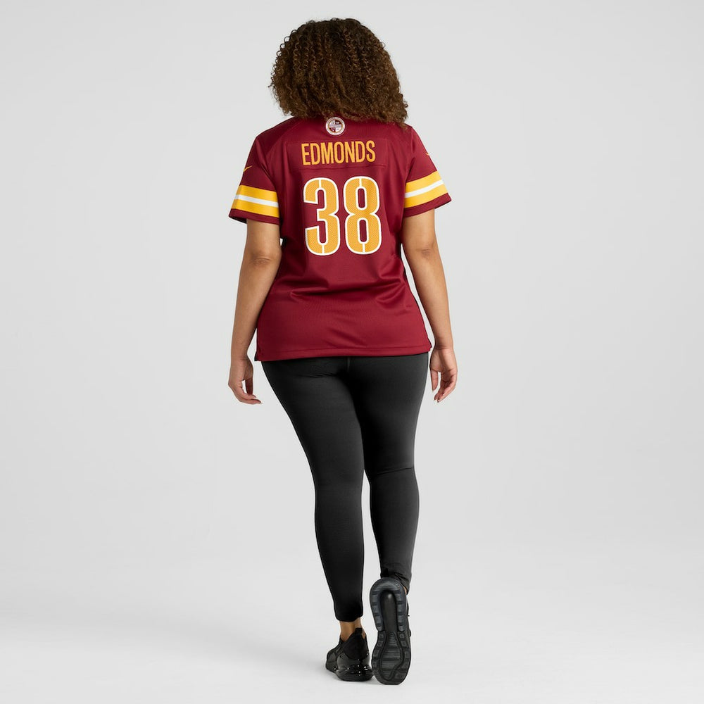 NFL Washington Commanders Chase Edmonds  Women's Team Game Jersey