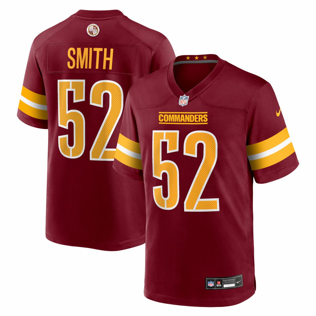 NFL Washington Commanders Preston Smith  Team Game Jersey