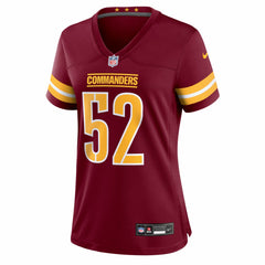 NFL Washington Commanders Preston Smith  Women's Team Game Jersey