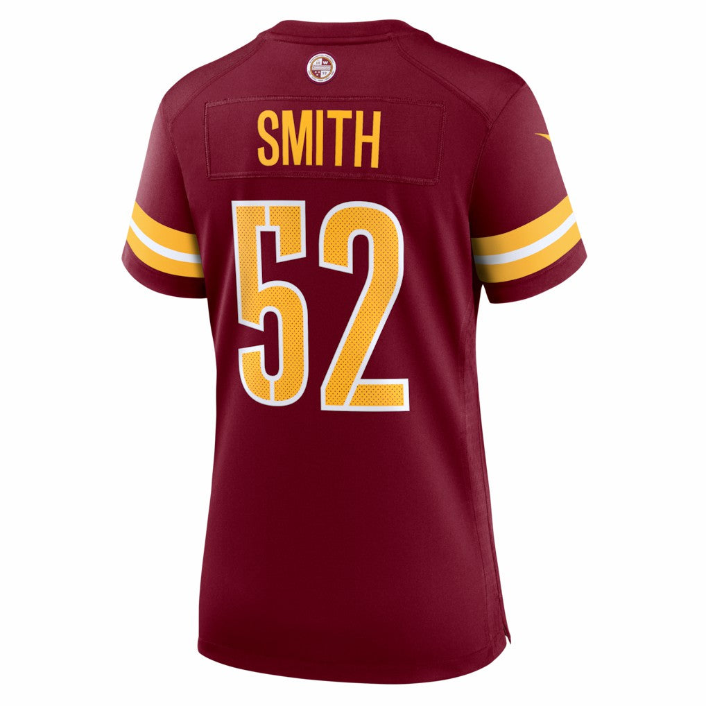 NFL Washington Commanders Preston Smith  Women's Team Game Jersey