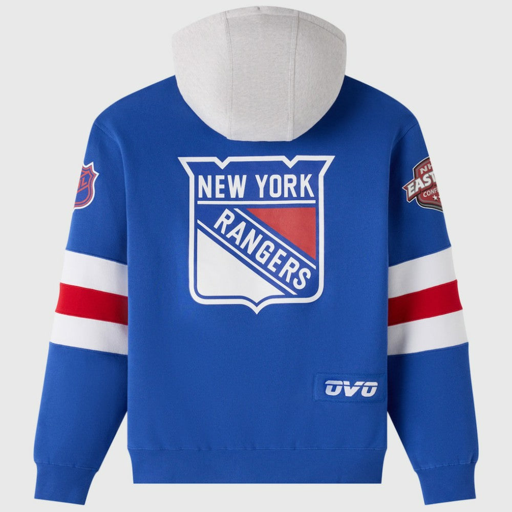 New York Rangers OVO x NHL Fleece Hoodie