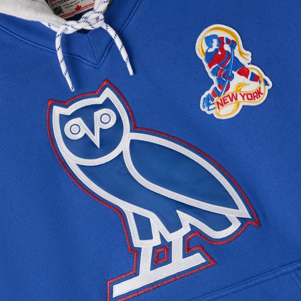 New York Rangers OVO x NHL Fleece Hoodie