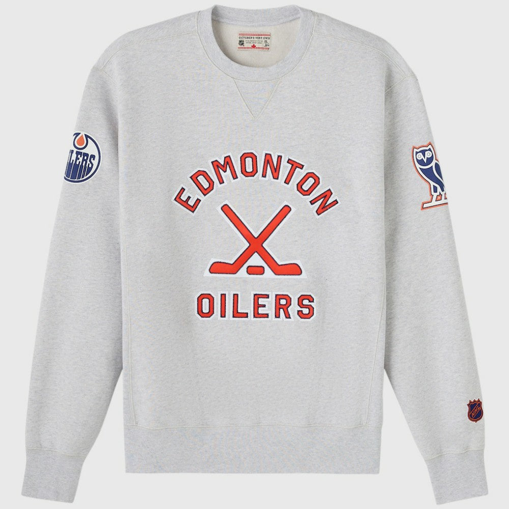 Edmonton Oilers OVO x NHL Fleece Sweatshirt