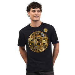 Boston Bruins Starter Logo Collage T-Shirt